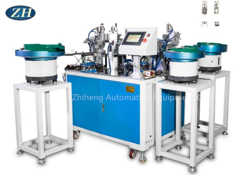 Máquina de remachado y prensado automático para hardware