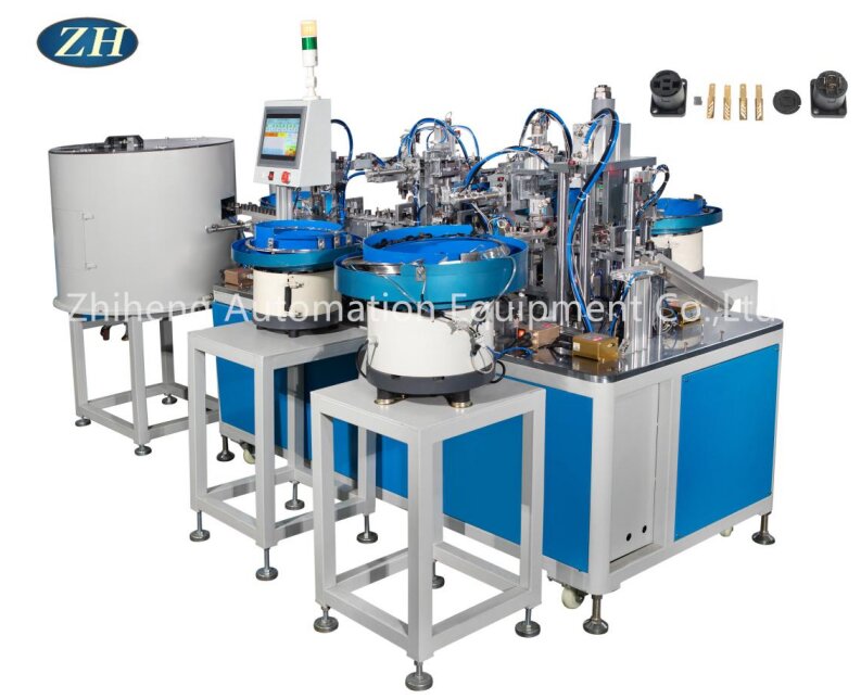 Línea de máquina de ensamblaje de inserción automática fácil de mantener