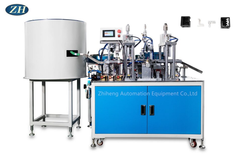 Máquina remachadora automática para pieza de contacto estática y marco de contacto móvil fácil de operar