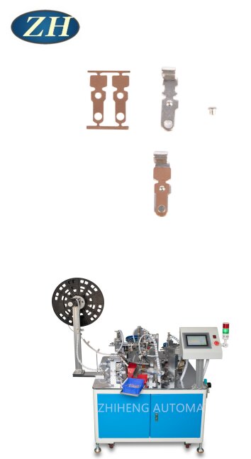 Consistencia de la máquina remachadora con alimentador de correa