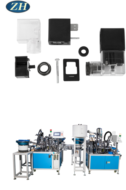 Máquina de montaje de válvulas electromagnéticas