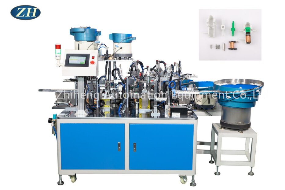 Máquina de ensamblaje de botones de alta precisión